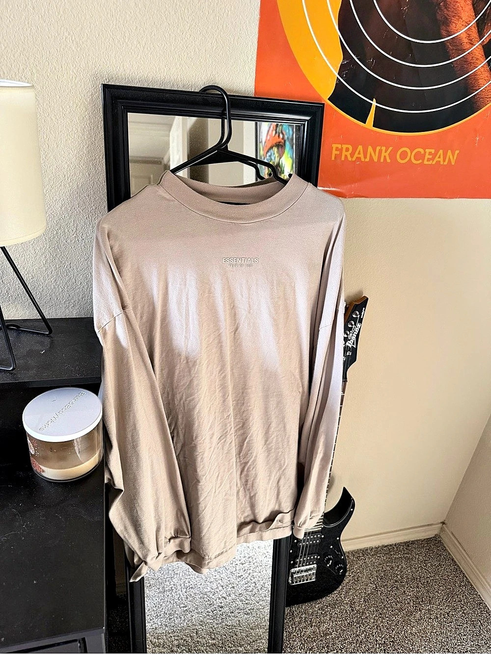 Fear of God Essentials Long Sleeve T-Shirt Brown